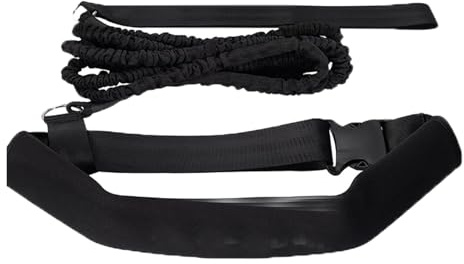 Swimming Training Belt 4M Swimming Tether Swim in Place Harness Stationary Swimming Aquatic Swim Resistance Belt Swim Bungee Training Belt Pool Swim Trainer Belt Harness Swim Belts Swim Trainer