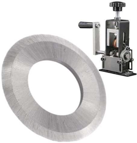 Pelacables Portátil con Manivela, Máquina Ajustable para Reciclar y Pelar Cables de Cobre y Chatarra, 6.3x4.72x1.57in