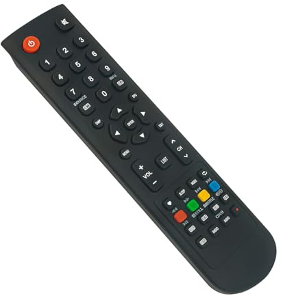 LED40HS50 Telecomando sostituito -VINABTY-fit per telecomando UNITED VD-TECH TV LED40HS50 LED32H50 LED24H40 LED32H60 LED32HS61 LED40HS60 LED48HS60 LED24H42 LED24HS40 LED40HS61