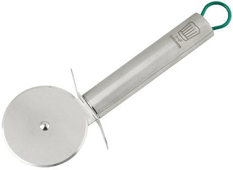 Chefkoch trifft Fackelmann – Hochwertiger Pizzaschneider aus Edelstahl, Extra Scharfe Klinge, Ergonomischer Griff, Spülmaschinenfest
