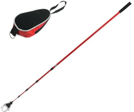 kowaku Golfball Retriever Pickup Tool Renner wiederverwendbarer Golfer Geschenke Accessoires Grabber, Lang