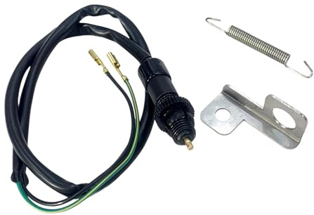 Bremslichtschalter Set, 3-teilig, mit Haltebügel und Zugfeder, für S50 und S51