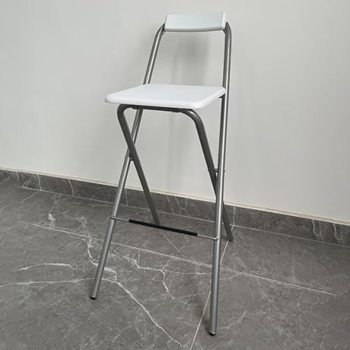 JFGCTYHXY Sgabello pieghevole, Sgabello pieghevole con poggiapiedi, nessun montaggio, facile da trasportare, salvaspazio, for cucina, giardino, esterno(Style E,60cm)