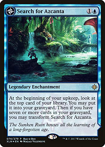 Magic: The Gathering - Busca Azcanta // Azcanta, The Sunken Ruin - 74/279 - Promoción del cofre del tesoro - Ixalan