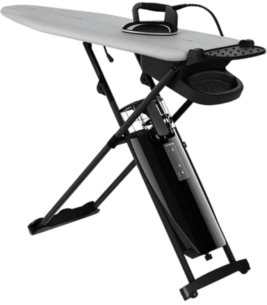 Laurastar Smart M, Ironing System, Hygienic Steam Kills Bacteria, Viruses and Dust Mites, Active Board, 3D Active Soleplate, Pulse Steam, Single Temperature, Integrated Wheels, Removable Water Tank