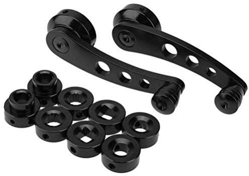 Homoyoyo 1 Set Auto-Wickler-Kurbel Kipphebel Fensterkurbel Fensterkurbel Auto-Handkurbel Türgriff Knopf Wohnmobil Tür Fenster Lkw Auto Fenstergriff Ersatz Riser