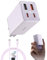 Baseus USB C Netzteil, 65W High-Speed USB C Ladegerät, PD 3.0 und PPS Schnellladeleistung, GaN Charger Kompatibel mit MacBook Pro/Air, Surface, Laptop, iPhone 15-12 Serie, Pixel, Galaxy, iPad(Violett)