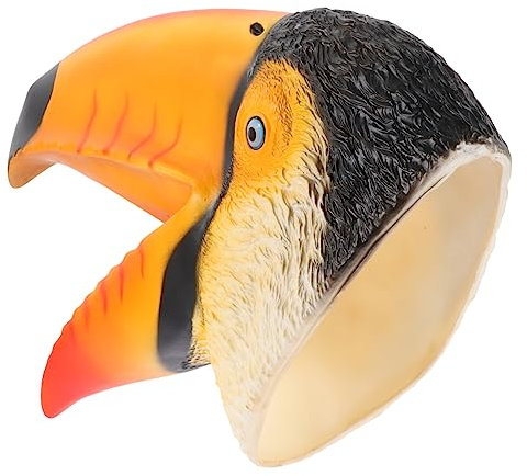 ifundom Bunte Toucan Handpuppe Aus Weichem Waschbarem Material Interaktives Early Education Spielzeug Für Junge Mädchen Ab Jahren Für Puppentheater Und Pädagogische