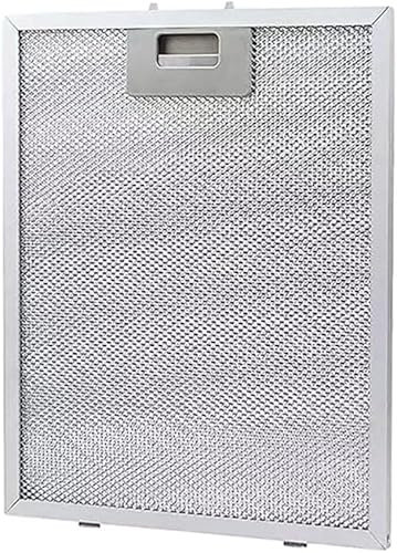 Filtre à graisse en métal pour hotte aspirante - Filtre de rechange pour hotte aspirante - Pour de nombreuses grandes marques de hottes de cuisine - 320 x 260 mm