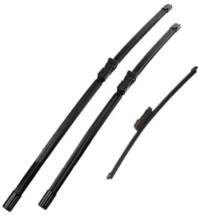 HPZPRPCEW Scheibenwischer-Set Vorne & Hinten Für VW Für Golf 6 Kombi 2009 2010 2011 2012 Windschutzscheibe Scheibenwischer Leiser Upgrade