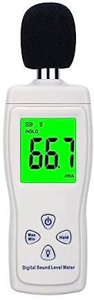 Decibelímetro Medidor De Nivel De Sonido Digital Medidor De Ruido De Decibelios Sensor Inteligente Detector Retroiluminado Analizador Probador De Herramienta De Diagnóstico