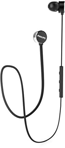 Philips Cuffie Bluetooth In Earphones UN102BK/00 Wireless In Ears (Bluetooth, driver da 6mm, ricarica rapida, isolamento acustico) Nero
