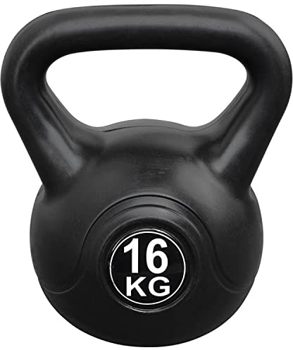 Vivol | Kettlebell 16 kg per gli sport interni ed esterni - Kettlebell in diversi pesi da 2 kg, 4 kg, 6 kg, 8 kg, 10 kg, 12 kg, 16 kg e 20 kg