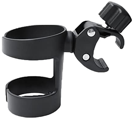 Virtcooy Stroller Cup Holder - Durable 360 Degrees Rotation Cup Drink Holder for Mom and Babies | Suitable for Wheelchairs, Strollers, Bikes or Walkers