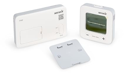 LavaTap Secure C1727 2 Channel Programmable Room Thermostat Direct Replacement for Horstmann CentaurPlus ServicePlus Thermoplus Bluetooth Programming with Smart WIFI Add-On Option App Controlled