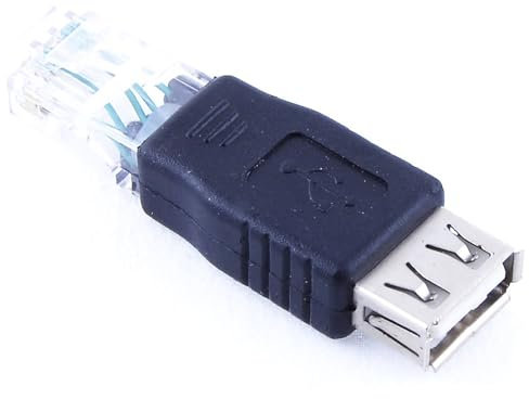 Adaptador LAN RJ45 Macho a USB Hembra, Conversor de Cable Red