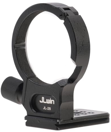 Hersmay Collier de serrage en métal de 61 mm pour trépied Tamron 28-75 mm F2.8 Di III RXD A036, 17-70 mm F2.8 Di III-A VC RXD B070, 28-200 mm F2.8-5.6 Di III RXD A071 E-Mount, compatible avec Arca