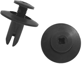 Motoforti 30Pcs Rivets Expansion Screws Fastener Fender Bumper Clips 6mm | Long-lasting