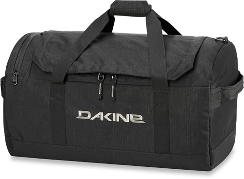 Dakine EQ Duffle Bag 50L, Gym & Travel Bag with Strap, Black