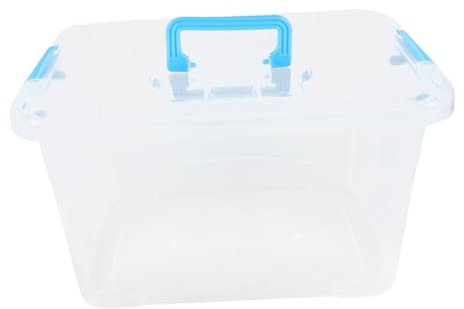 ibasenice Sandkasten Aus Kunststoff Für Jungen Und Mädchen Mit Deckel Handliche Aufbewahrungsbox Für Strandspielzeug Großes Fassungsvermögen Robustes Materialdesign