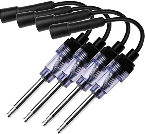 Zündkerze 6V bis 12 V Pick Up Spulen Tester Zündspulen Diagnosewerkzeug Austausch für Automobilauto Rasenmäher 4pcs, Rasenmäher Zündkerze