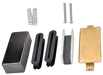 Humbucker Tonabnehmerabdeckung aus Kupfer und Kunststoff Gb1003 | Double Humbucker E-gitarren, Ersatzteil für Reparatur und Selbstgemacht, Stabile Ausführung