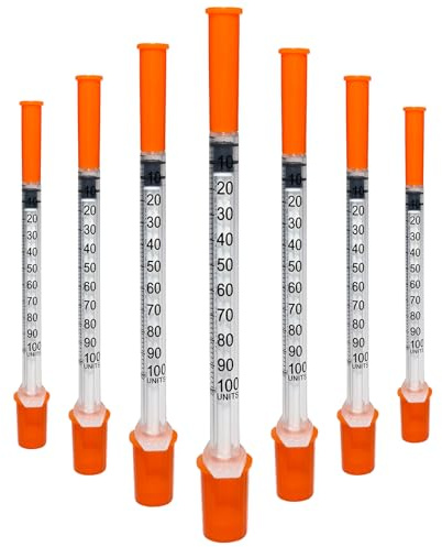 30 Pack 1ml Multi-Purpose Precision Distribution Measuring Tools Accessories, 30G 8mm Individually Sealed Packaging, Ideal for Lab,Craft Supplies