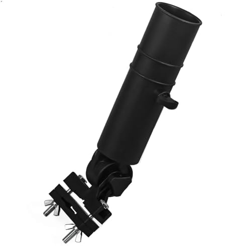 BDKMMS Golf Cart Umbrella Holder, Adjustable Golf Trolley Umbrella Stand Common Umbrellas Clamp for Carts Trolley Accessories