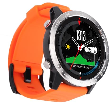 RASTKY Orologio Sportivo Intelligente Impermeabile con Batteria a Lunga Durata e Funzione di Notifica Intelligente per Uomo, Orologio da Polso per Immersioni e Nuoto