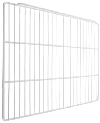 Alipis Organizador Divisor Metálico para Congelador Protector Lateral, Estante Rejilla para Frigorífico 45x38 Cm, Separador Resistente para Almacenamiento Doméstico y Comercial