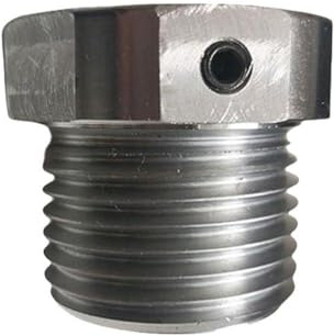 Adaptateur de mandrin de tour à bois – 1 po x 8 TPI à 1-1/2-8 TPI convertisseur de broche pour outils de tournage du bois, accessoire de tour fileté en acier inoxydable