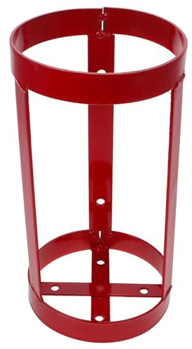 OUNONA Support Fixe pour Extincteur 3 Kg en Fer Épais, Montage Sécurisé pour Bus, Bateau et Véhicule, Cage Anti-Bruit Résistante et Polyvalente pour Sécurité Incendie