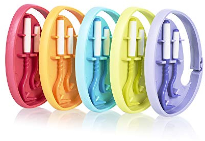 Tick Twister® Set mit 2 Größen von Zeckenhaken (Zeckenzange) mit der ClipBox - Aufbewahrungsbox - Effektive Zeckenpinzette für Hunde, Katzen, Pferde und Menschen - Original Zeckenentferner