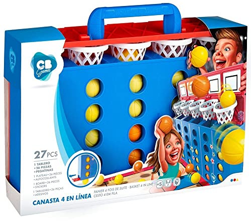 ColorBaby 49350 - CB Games-Korb mit Vier Linie