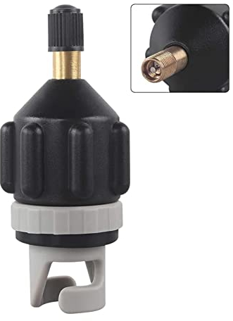 MNSYD SUP Ventiladapter Sup Adapter für Kompressor Sup Ventil SUP-Pumpe Zubehör für Aufblasbares Ruderboot Stand Up Paddle Board