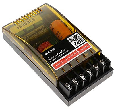 zalati Divisor de frecuencia de altavoz de audio bidireccional, divisor de frecuencia de bocina de automóvil