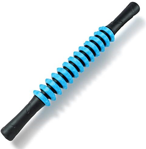 EWR2RWE Muscle Roller Stick, Deep Tissue Massage Stick for Athletes, Therapy Muscle Stick for Exercise Runners, Lipo Stick for Relief Muscle Soreness, Fascia, Trigger Points, Help Calf, Leg, Back