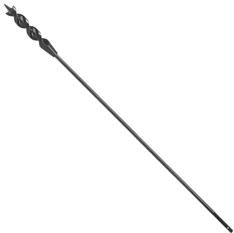 YY-LC Drill Bit for Wire Pulling,1/2 in. x 18 in. Long Drill Bits for Wood,Auger Head Installer Drill Bit, Fish Bit for Pulling Wires in Walls