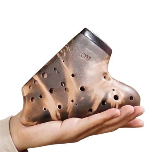 Anfänger-Okarina Dreifache Okarina-Basisinstrumente Keramik-Okarinas Musikinstrumentenzubehör Ocarina Of Time(Color: AC C key)