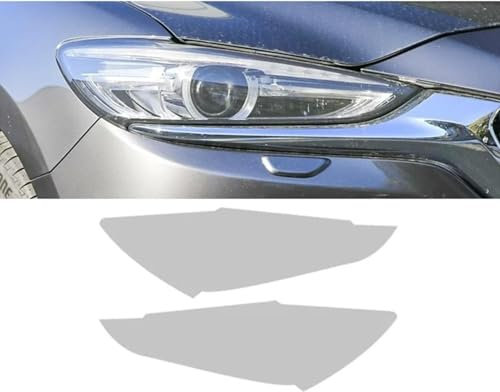 Pellicola Protettiva per Mazda 6/2018-2020, Pellicola Protettiva per Luce Anteriore Adesivo in TPU Trasparente