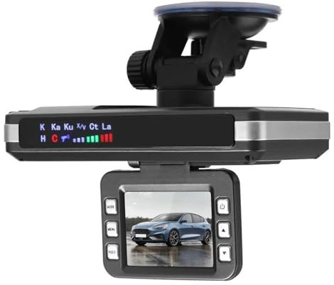 Voice Alarm Radar Detector 2 In 1 Car Dashboard Camera Car Detector Antiradar Anti-radar Speed X K CT La