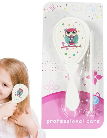 Kinderkamm Und Haarbürsten Set Sichere Massage für empfindliche Kopfhaut | Haarpflege Für Kleine Und Mädchen, Bad & Dusche, Kinderprodukte, Haarpflege Set, Neugeborenen-Pflege