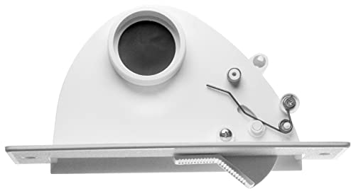 vhbw Boquilla de limpieza de enchufes para sistemas de aspiradoras centrales con un sistema de tubos redondos de 50,8 mm de diámetro/ 2