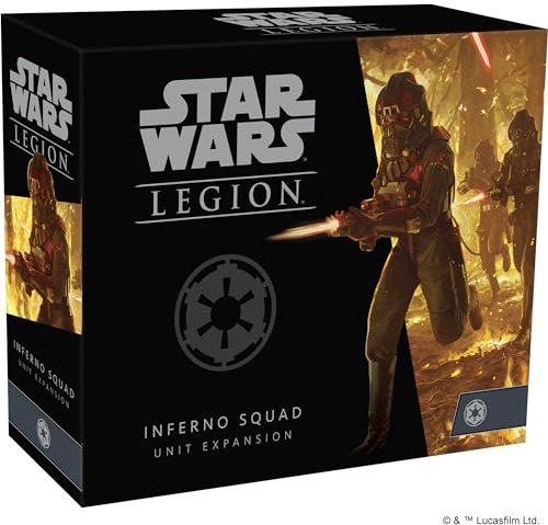Atomic Mass Games | Star Wars Legion: Galactic Empire Expansions: Inferno Squad Unit | Unit Expansion | Miniatures Game | Ages 14+ | 2 Players | 90 Minutes Playing Time
