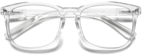 VEVESMUNDO Blaulichtfilter Lesebrillen Damen Herren Modern Groß Lesehilfe Sehhilfe Hornbrille Anti blaulicht Brillen