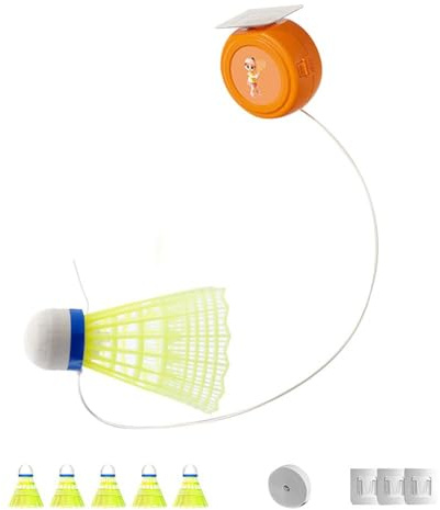 Crazyview Selbststudium Badminton Trainer Tragbare Praxis Roboter Professionelle Stretch Badminton Federball Werkzeug Selbststudium Training Rebound