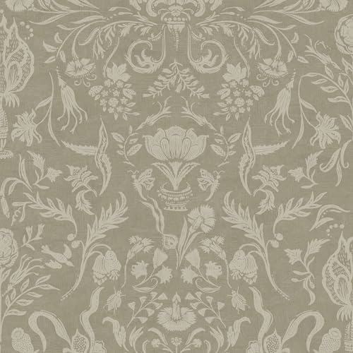 LOOKS BY WOLFGANG JOOP Vliestapete Majestic Damask Brown 10mx53cm | | Einfach anzubringen und zu Entfernen 1005 x 53