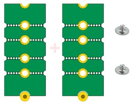 CY Karte M2 NGFF NVME M.2 Erweiterter Adapter Transfer 2230 2242 2260 2280 Wechsel auf lange SSD