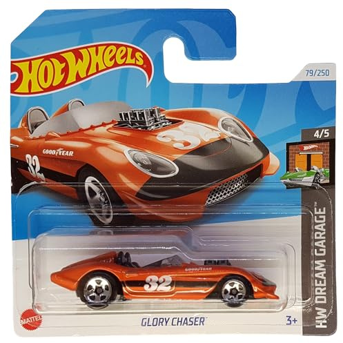 Hot Wheels - Glory Chaser - HW Dream Garage 4/5 - HTB51 - Short Card - Roadster - Good Year - Mattel 2024-1:64