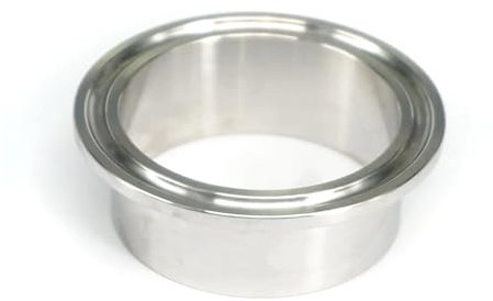 Fit Tube O/D 51mm - Tri Clamp 2 Ferrule O/D 64mm 304 Stainless Steel Pipe Connector Fitting IINKUEYK
